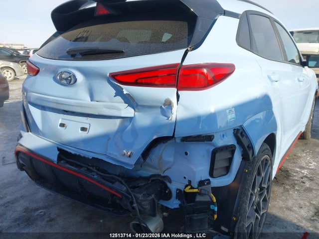 2023 Hyundai Kona N მანქანა იყიდება აუქციონზე, vin: KM8KH3AC1PU011180, აუქციონის ნომერი: 12513714