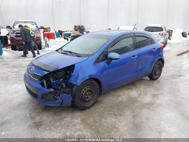 12513761 :رقم المزاد ، KNADN5A31C6731401 vin ، 2012 Kia Rio Ex/lx/lx+ مزاد بيع