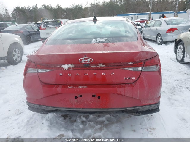 KMHLN4AJ3PU039645 Hyundai Elantra Hybrid Luxury