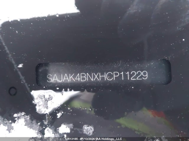 SAJAK4BNXHCP11229 Jaguar lev3 lev160
