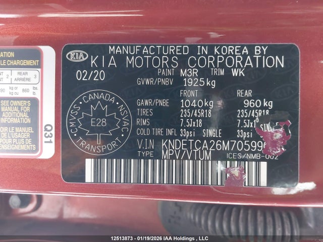 KIA Seltos Sx 2021 KNDETCA26M7059906 Image 9