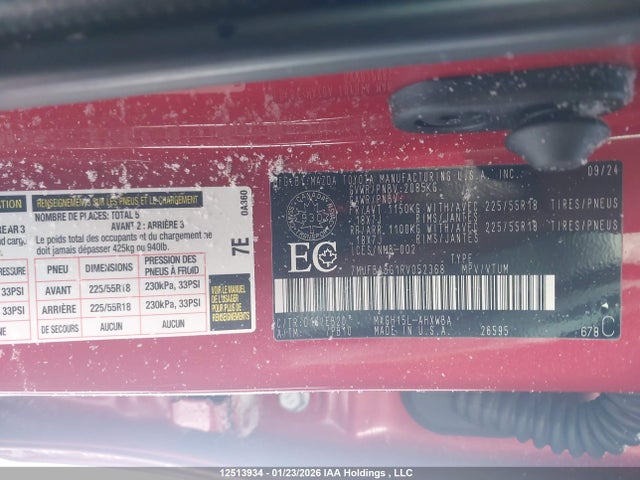 7MUFBABG1RV052368 Toyota Corolla Cross Hybrid Xse