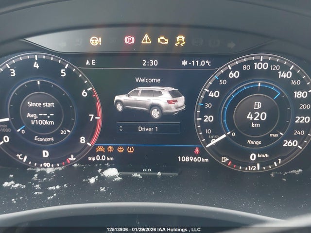Aukcja sprzedaży 2018 Volkswagen Atlas Sel Premium, vin: 1V2NR2CA2JC517035, numer aukcji: 12513936