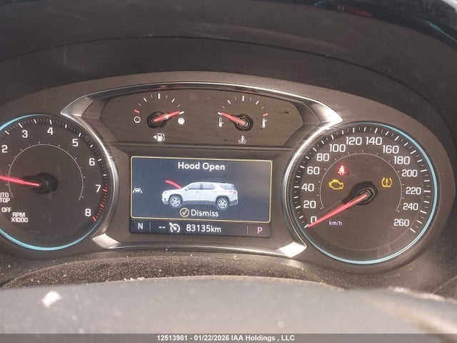 1GNEVGKW1PJ280010 Chevrolet Traverse Lt Cloth