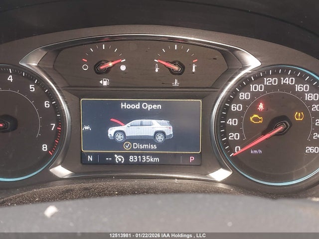 1GNEVGKW1PJ280010 Chevrolet Traverse Lt Cloth
