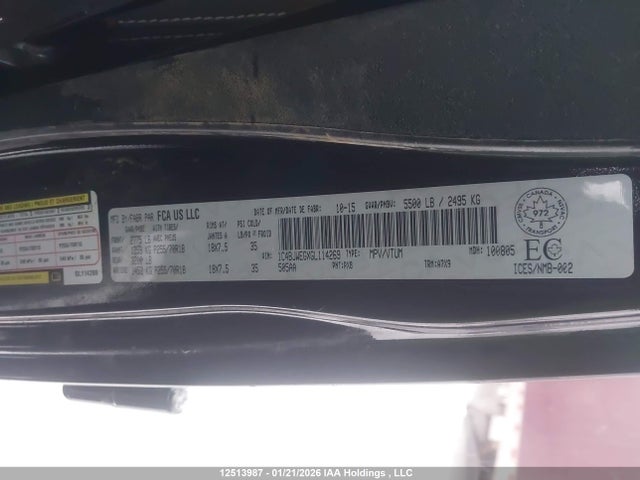 1C4BJWEGXGL114269 Jeep Wrangler Unlimited Sahara