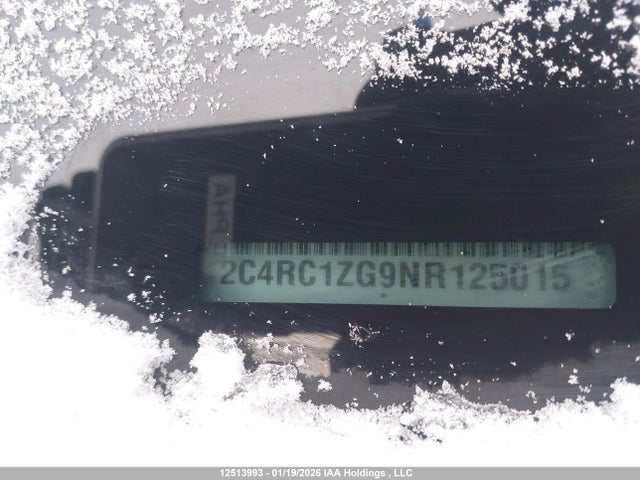 2C4RC1ZG9NR125015 Chrysler Grand Caravan Sxt