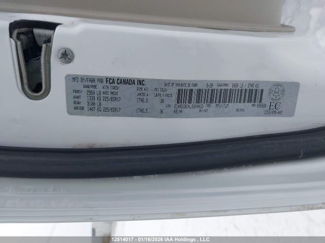 2C4RDGBG4LR200033 Dodge Grand Caravan Se