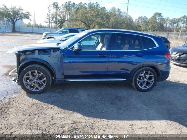 5UXTY5C08M9H50487 BMW X3 Xdrive30i