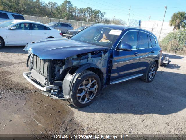 5UXTY5C08M9H50487 BMW X3 Xdrive30i
