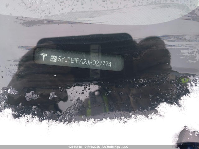 5YJ3E1EA2JF027774 Tesla Model 3 Long Range/mid Range