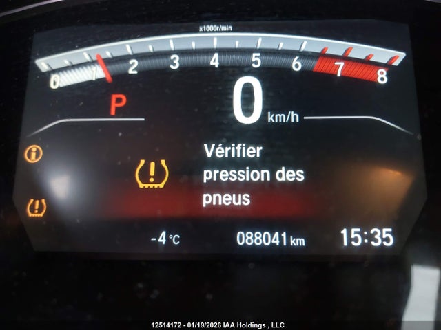 2HKRW2H87LH203602 Honda Cr-v Ex-l