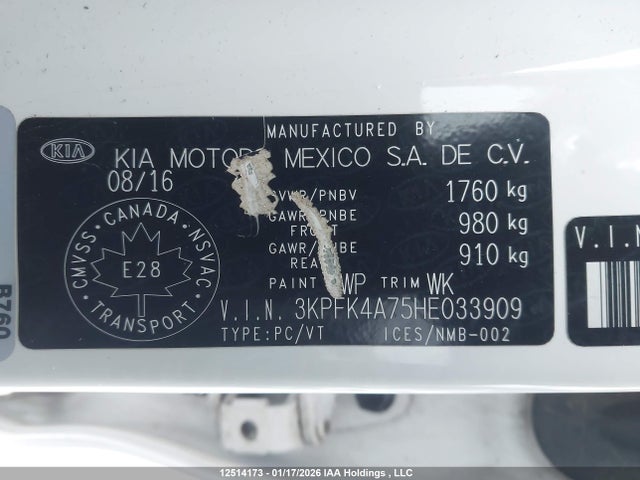 KIA Forte 2017 3KPFK4A75HE033909 Image 9