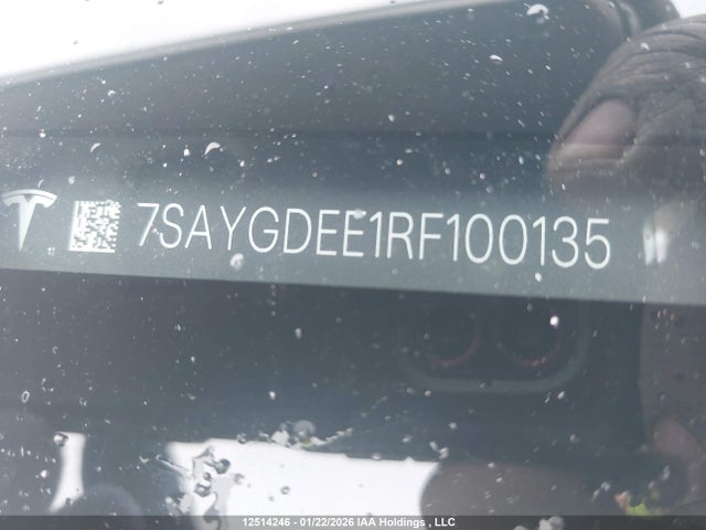 7SAYGDEE1RF100135 Tesla Model Y Long Range