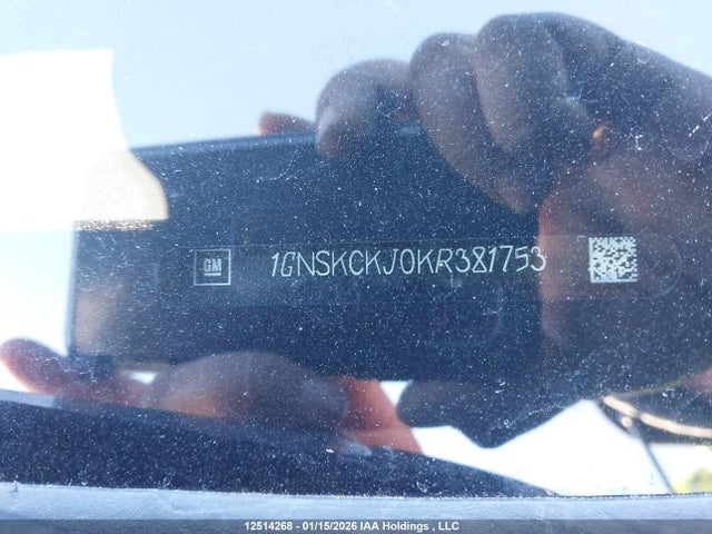1GNSKCKJ0KR381753 Chevrolet Tahoe Premier
