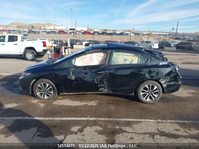 2015 Honda Civic Ex მანქანა იყიდება აუქციონზე, vin: 2HGFB2F53FH019909, აუქციონის ნომერი: 12514275
