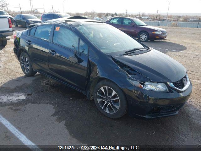 2015 Honda Civic Ex მანქანა იყიდება აუქციონზე, vin: 2HGFB2F53FH019909, აუქციონის ნომერი: 12514275