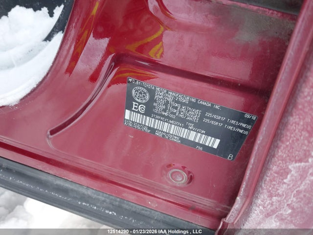 12514290 :رقم المزاد ، 2T3RFREV1JW837741 vin ، 2018 Toyota Rav4 Adventure/xle مزاد بيع