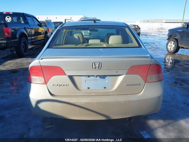 12514327 :رقم المزاد ، JHMFA36227S800636 vin ، 2007 Honda Civic Hybrid مزاد بيع