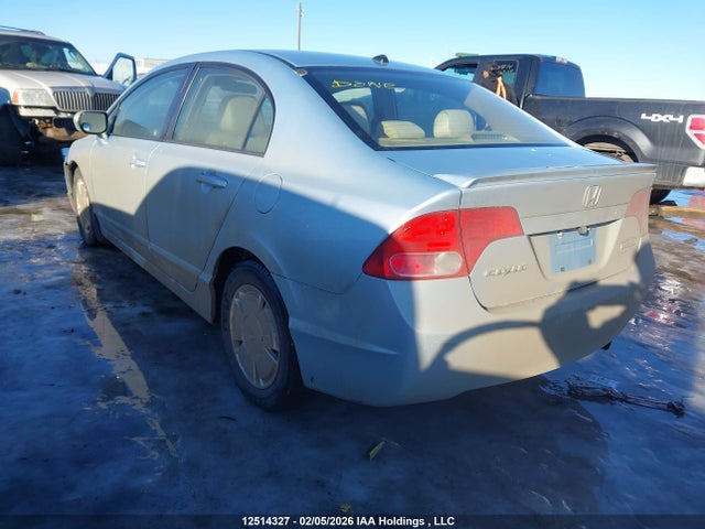 12514327 :رقم المزاد ، JHMFA36227S800636 vin ، 2007 Honda Civic Hybrid مزاد بيع