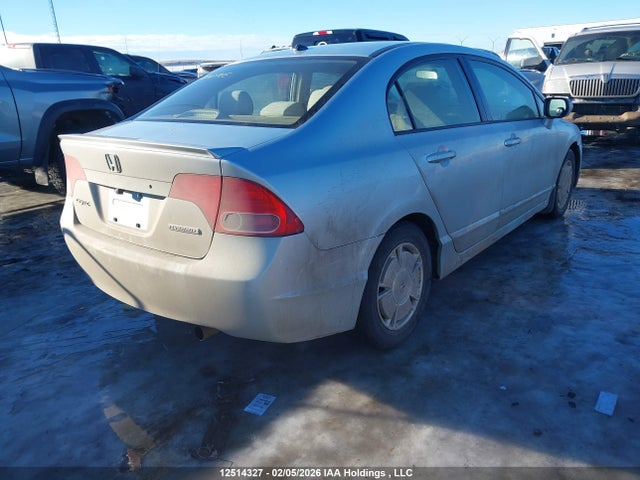 12514327 :رقم المزاد ، JHMFA36227S800636 vin ، 2007 Honda Civic Hybrid مزاد بيع