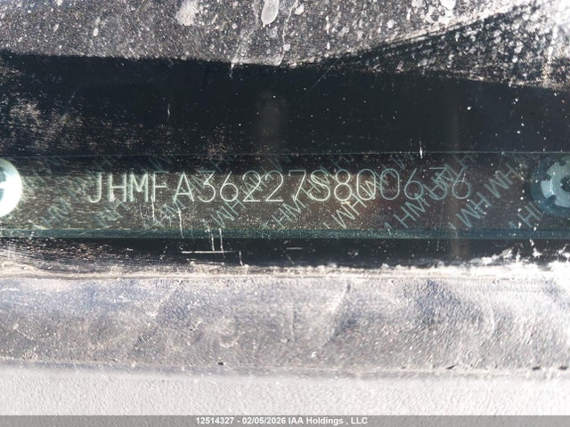 12514327 :رقم المزاد ، JHMFA36227S800636 vin ، 2007 Honda Civic Hybrid مزاد بيع