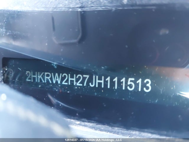 2HKRW2H27JH111513 Honda CR-V LX