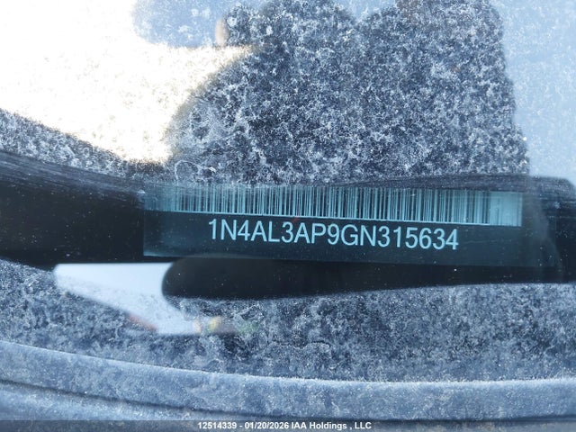 1N4AL3AP9GN315634 Nissan Altima 2.5/s/sv/sl/sr
