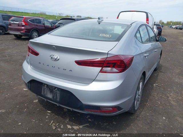 2020 Hyundai Elantra Preferred With Sun And Safety Package Auto Ivt მანქანა იყიდება აუქციონზე, vin: KMHD84LF3LU086687, აუქციონის ნომერი: 12514340