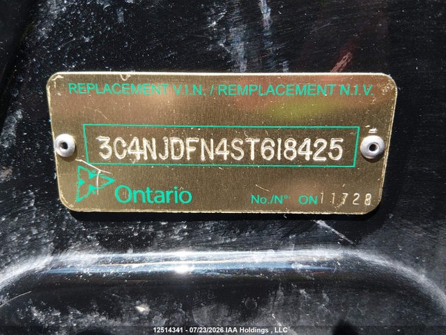 12514341 :رقم المزاد ، 3C4NJDFN4ST618425 vin ، 2025 Jeep Compass Latitude Lux مزاد بيع