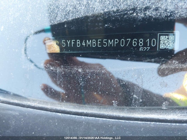 Toyota Corolla 2021 5YFB4MBE5MP076810 Image 9