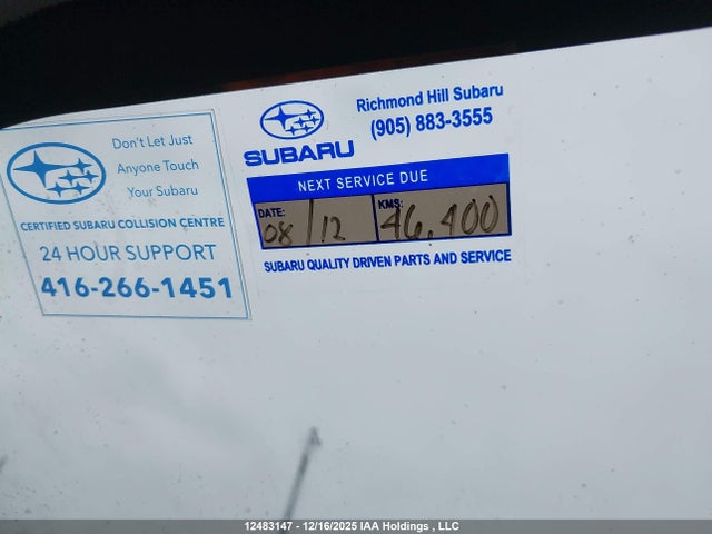 JF2GTHSC5NH209059 Subaru Crosstrek Convenience/outdoor