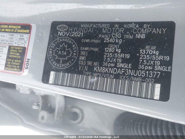 Hyundai Ioniq 5 Sel 2022 KM8KNDAF3NU051377 Image 9
