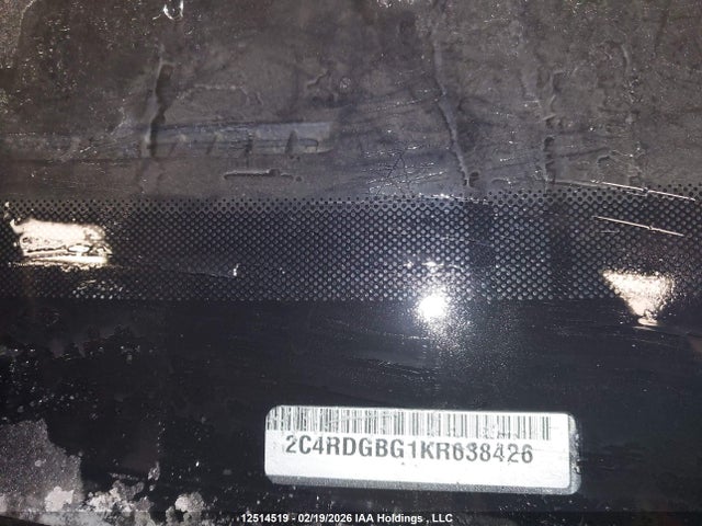 2C4RDGBG1KR638426 Dodge Grand Caravan Cvp/sxt