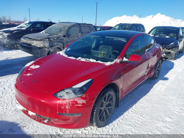 5YJ3E1EA1NF333063 Tesla Model 3 Rwd/standard Range