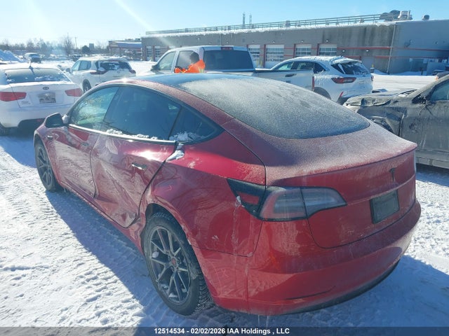 5YJ3E1EA1NF333063 Tesla Model 3 Rwd/standard Range