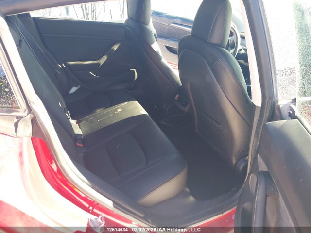 5YJ3E1EA1NF333063 Tesla Model 3 Rwd/standard Range