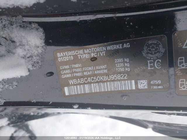 Продажа на аукционе авто 2019 Bmw M850i Xdrive, vin: WBABC4C50KBU95822, номер лота: 12514592