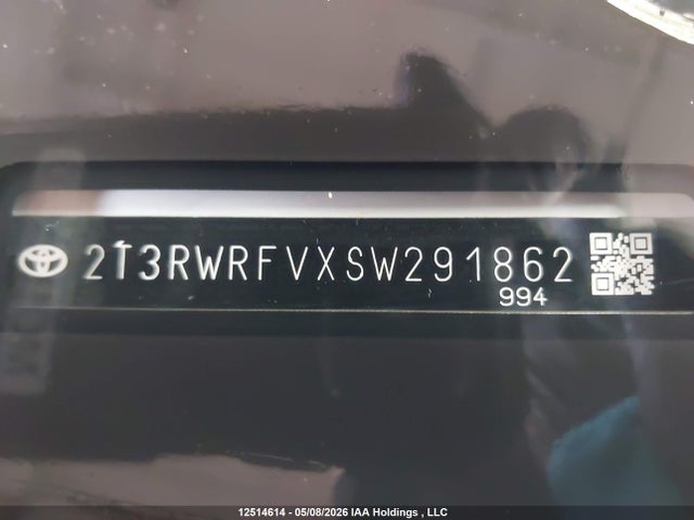 Продаж на аукціоні авто 2025 Toyota Rav4 Hybrid Xle, vin: 2T3RWRFVXSW291862, номер лоту: 12514614