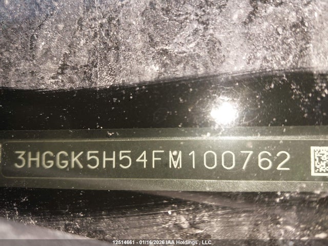 3HGGK5H54FM100762 Honda FIT LX