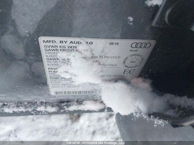 WA1ENAFY5J2187441 Audi Q5 Progressiv S-line