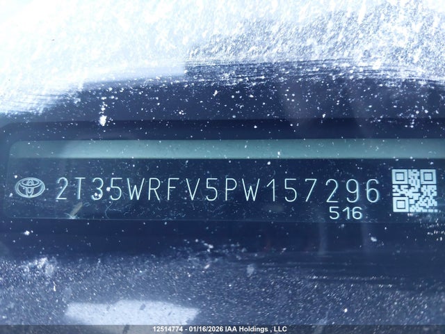 2T35WRFV5PW157296 Toyota RAV4 XSE