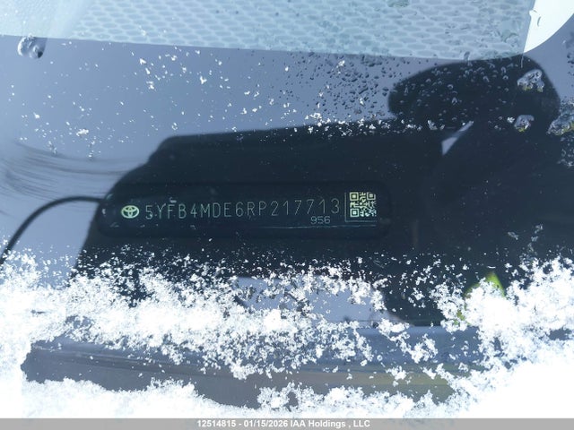 5YFB4MDE6RP217713 Toyota COROLLA LE