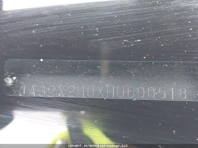 JA32X2HUXHU600518 Mitsubishi Lancer Sportback Gt/se Ltd