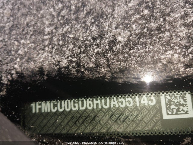 1FMCU0GD6HUA55143 Ford ESCAPE SE