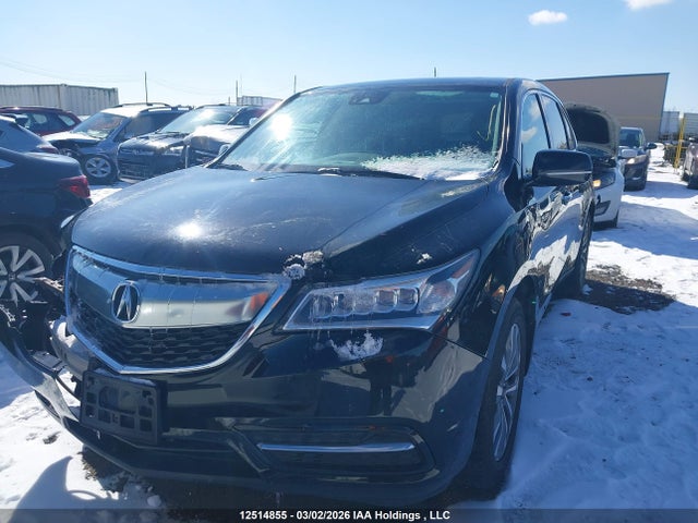 Acura Mdx Navigation Package 2016 5FRYD4H43GB504140 Image 2