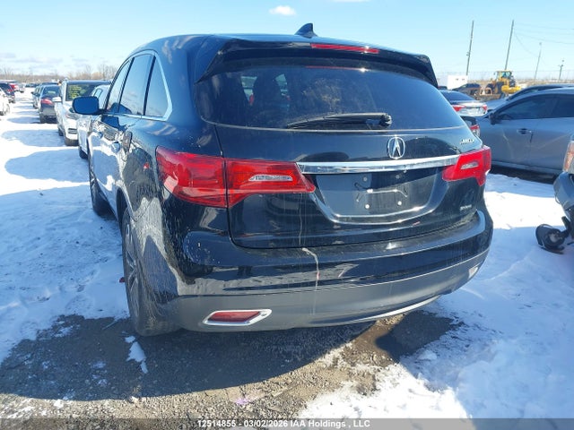 Acura Mdx Navigation Package 2016 5FRYD4H43GB504140 Image 3