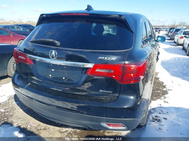 Acura Mdx Navigation Package 2016 5FRYD4H43GB504140 Image 4