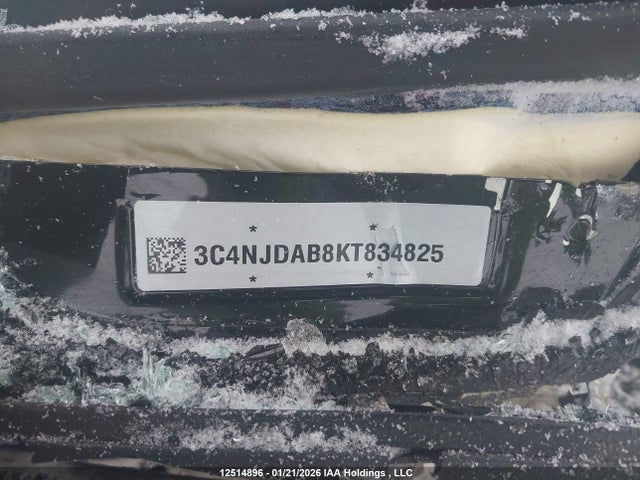 12514896 :رقم المزاد ، 3C4NJDAB8KT834825 vin ، 2019 Jeep Compass Sport مزاد بيع