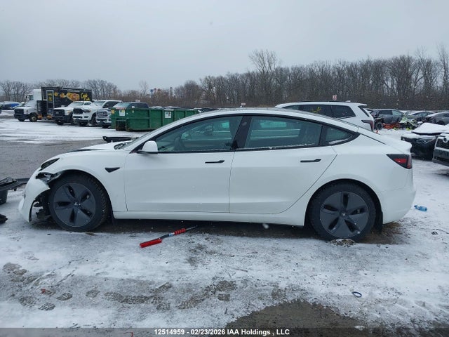 12514959 :رقم المزاد ، 5YJ3E1EA7MF017021 vin ، 2021 Tesla Model 3 مزاد بيع